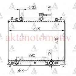 RADYATÖR SU ACCENT 06-11 ERA DİZEL A-T